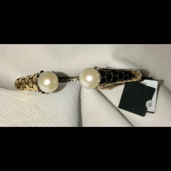 John Hardy Women’s Dot Gold & Silver Kick Cuff L - Picture 8 of 10